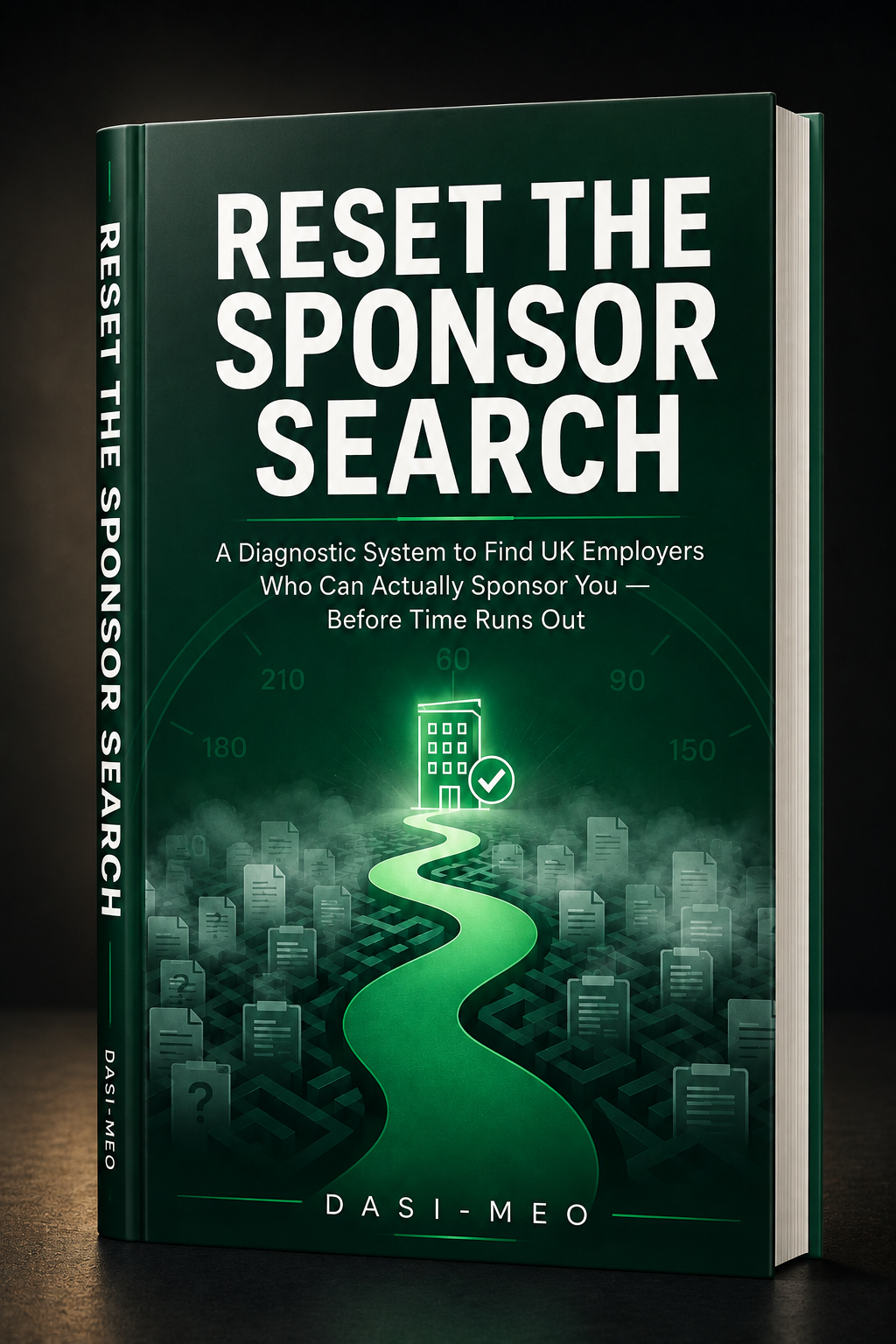 Reset the Sponsor Search - eBook cover by Dasi-Meo