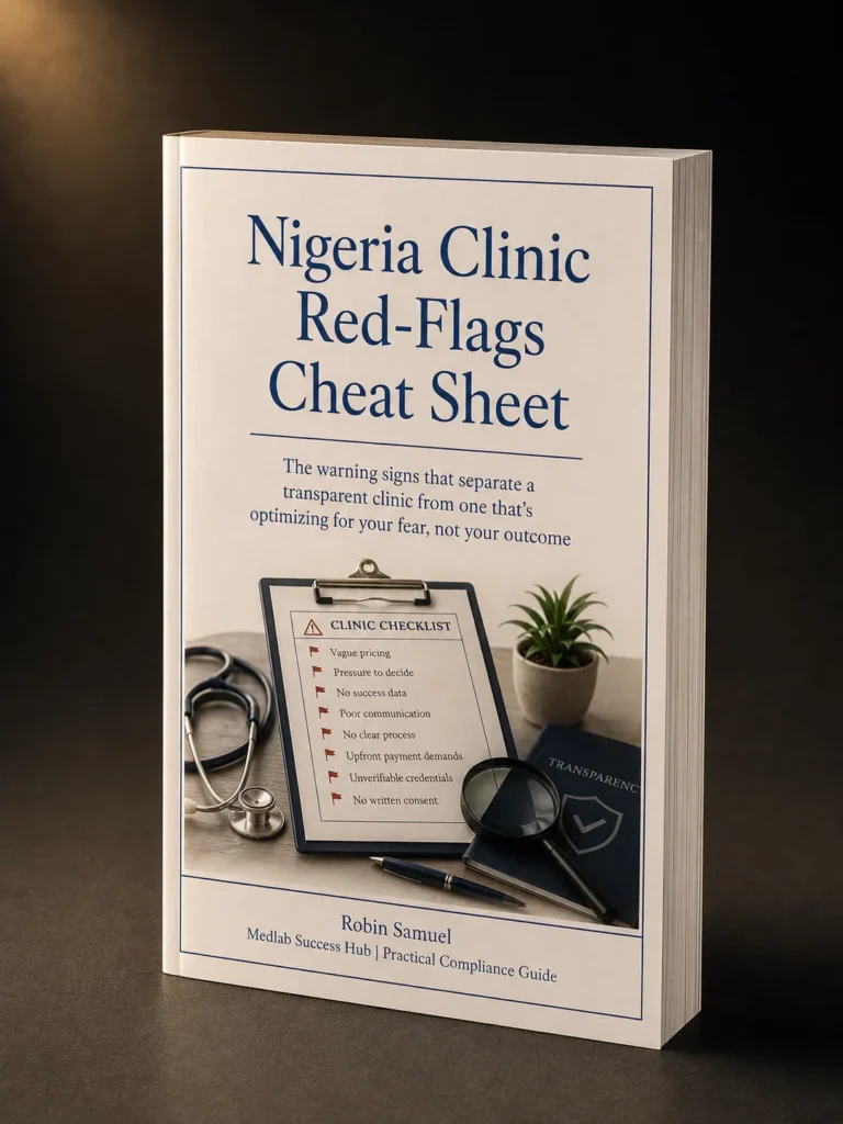 Nigeria Clinic Red-Flags Cheat Sheet bonus